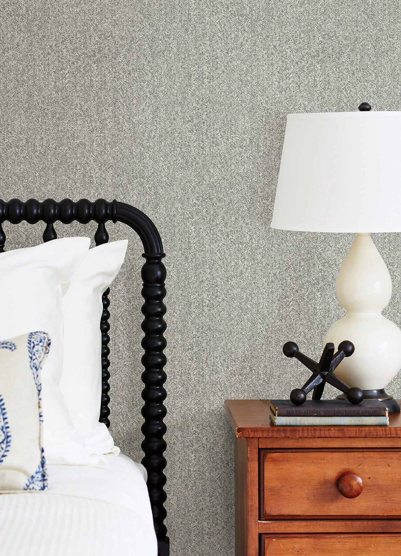 Ashbee Light Tweed Wallpaper