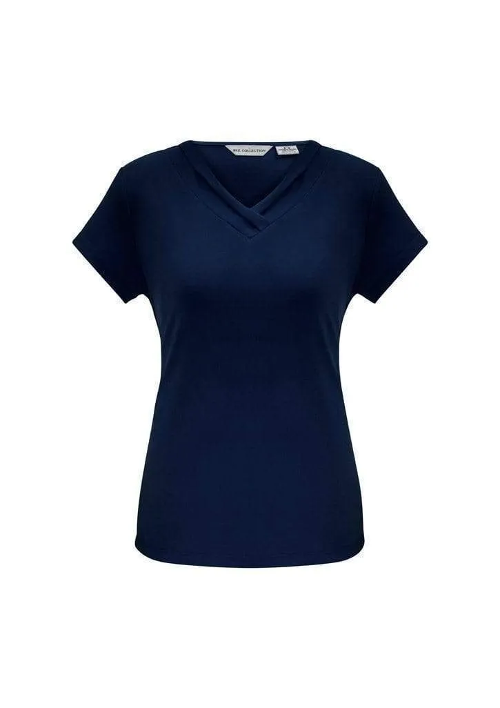 Biz Collection Women’s Lana Short Sleeve Top K819ls