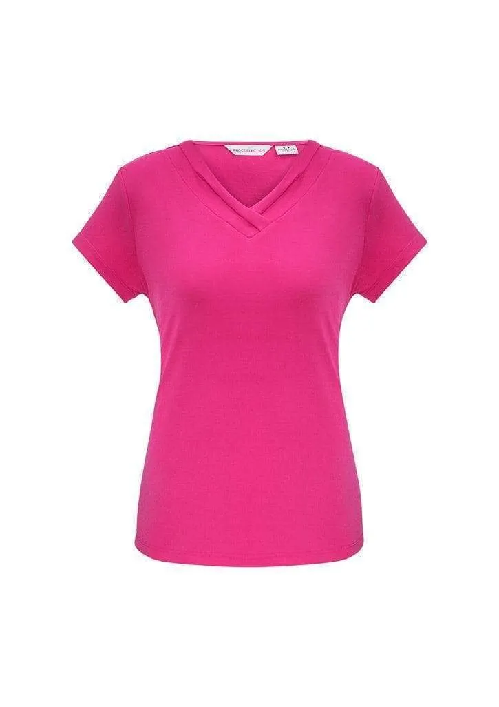 Biz Collection Women’s Lana Short Sleeve Top K819ls