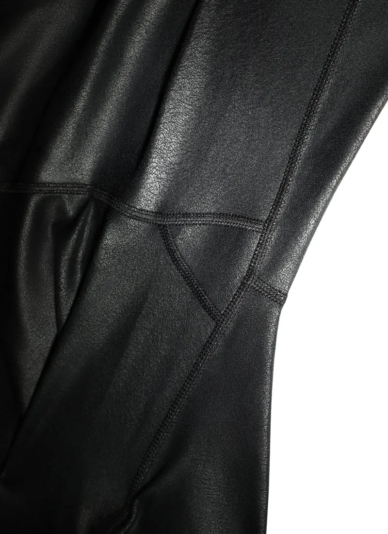 Butterluxe Matte Faux Leather Leggings 28''