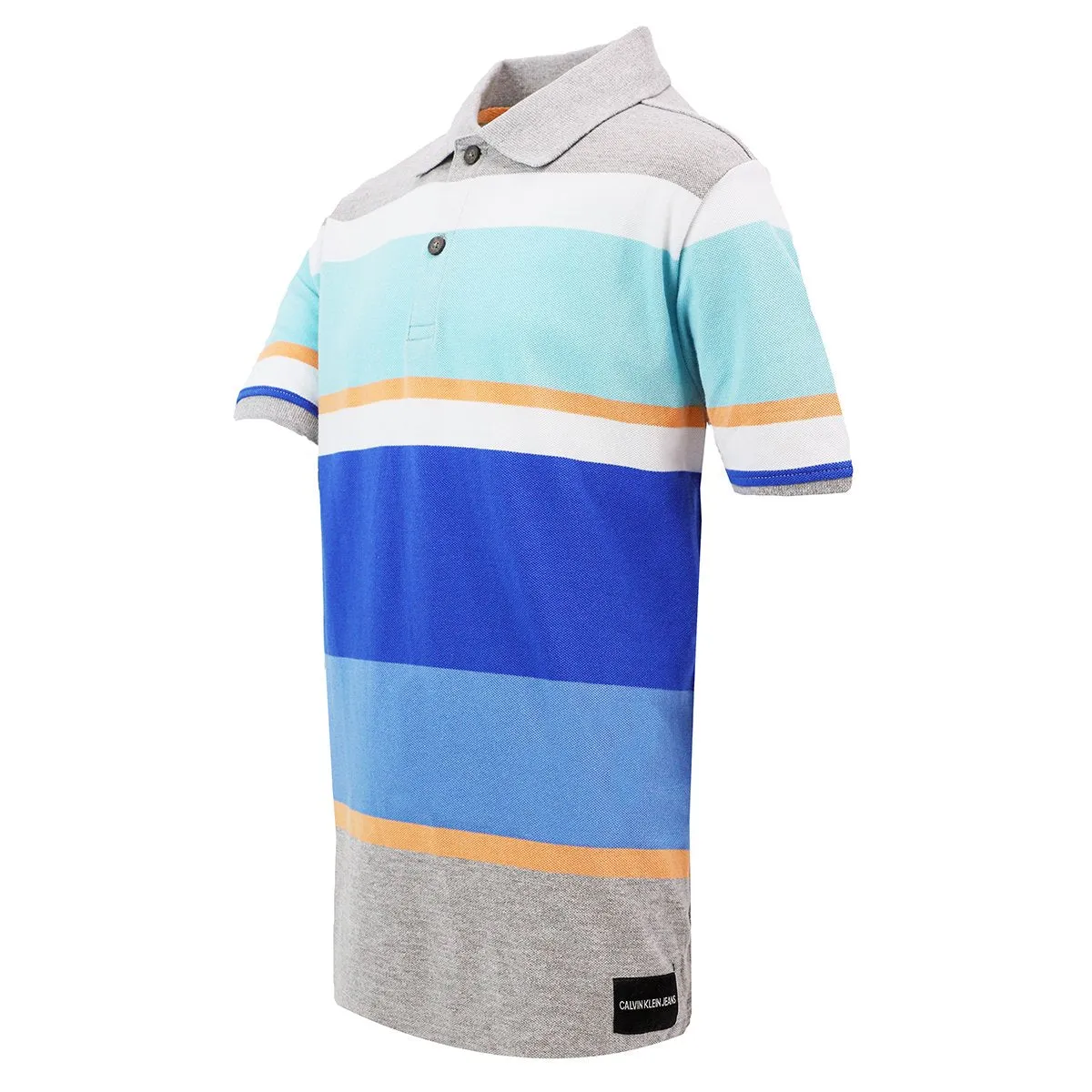 Calvin Klein Boys' Stripe Polo