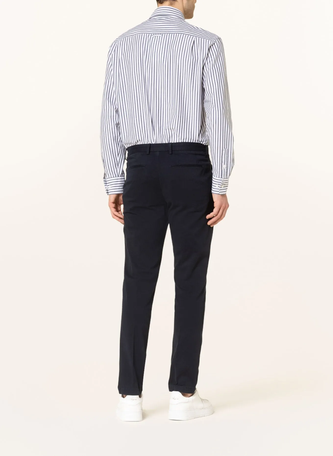 Chino trousers BOSS KAITO Slim Fit, dark blue