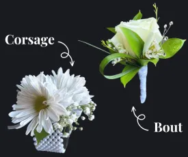 Designer's Choice Corsage & Boutonniere Bundle