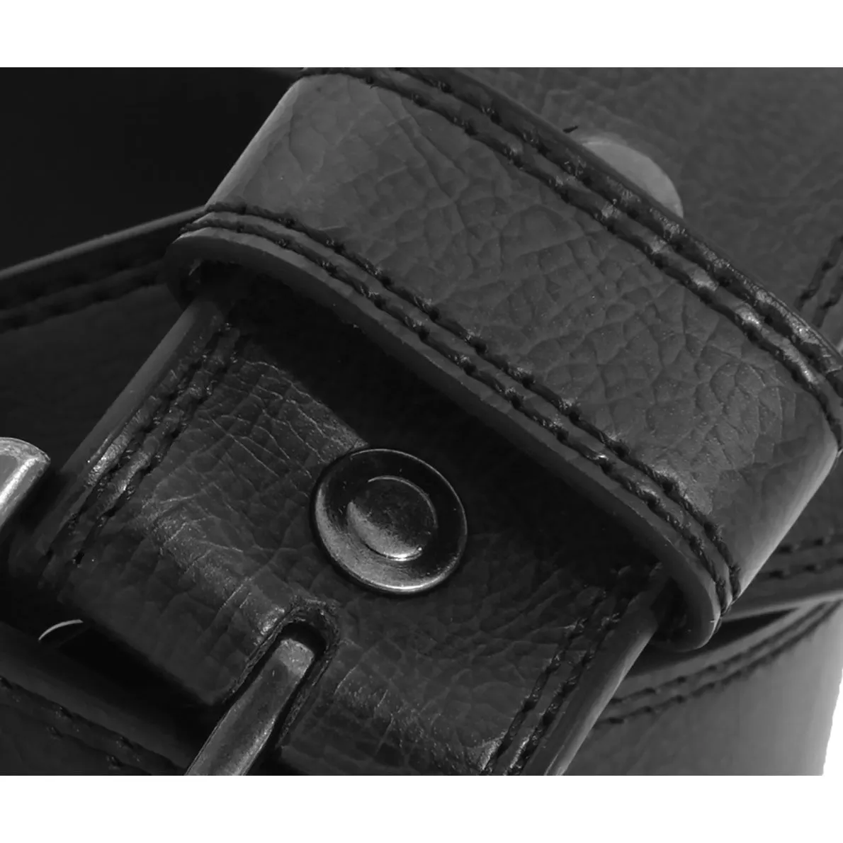 FLOSO Mens 1.5 Inch Leather Lined Belt