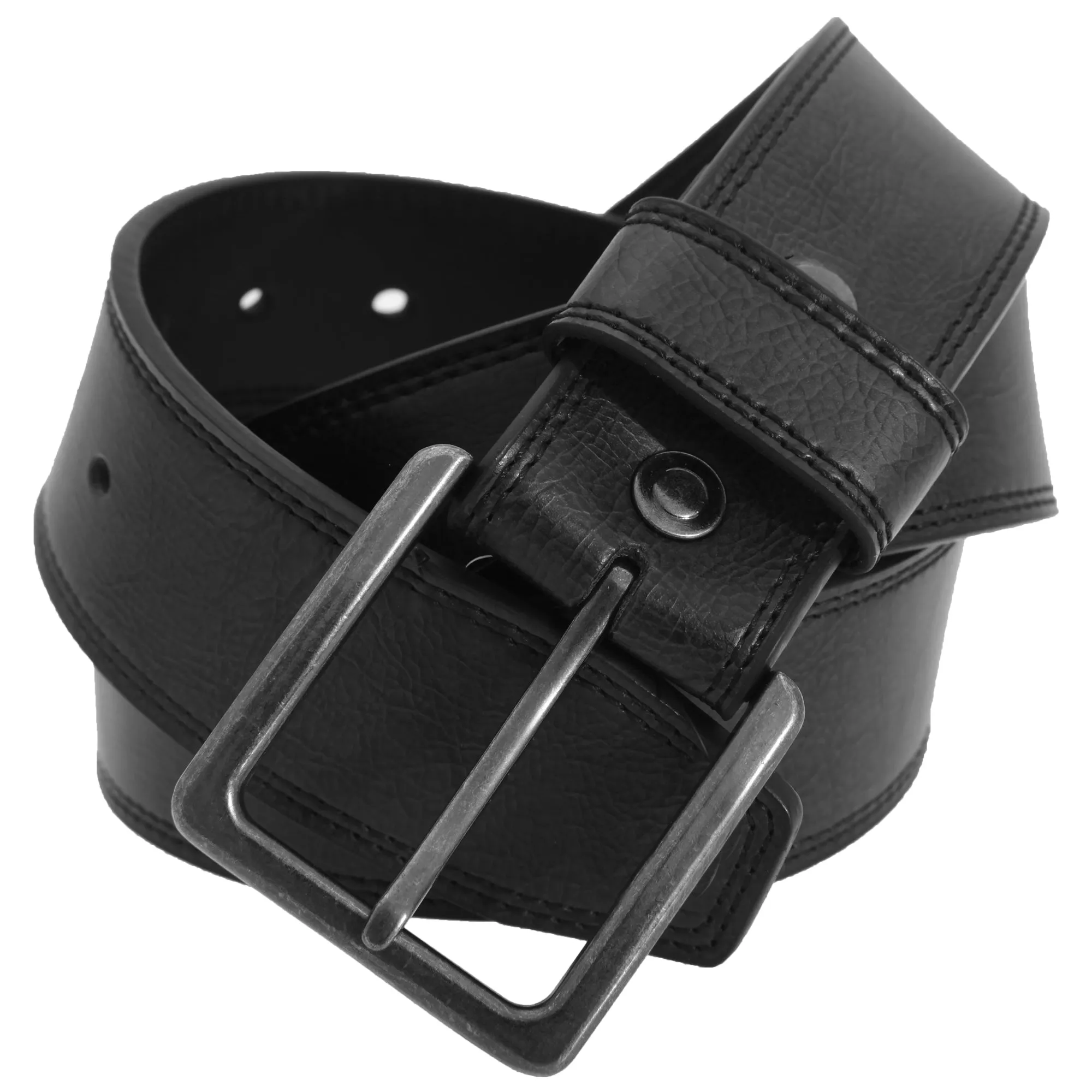 FLOSO Mens 1.5 Inch Leather Lined Belt