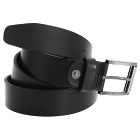 FLOSO Mens Leather Lined Belt