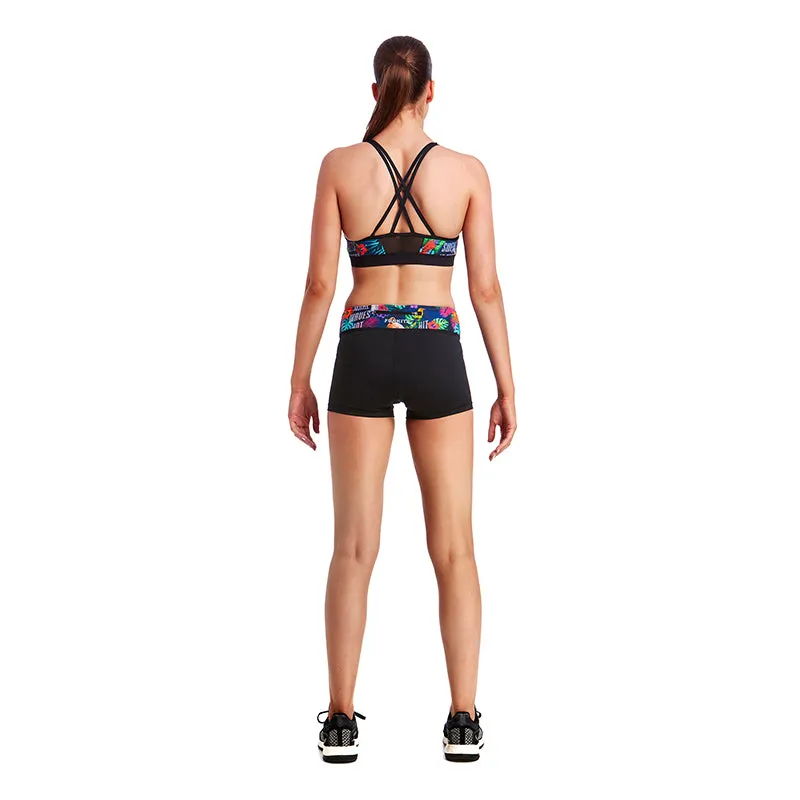 Funkita - Tropic Tag - Ladies Bondage Active Crop Top