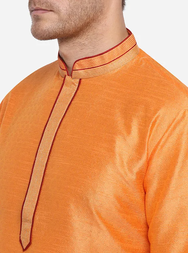 Golden Orange Kurta | Azania