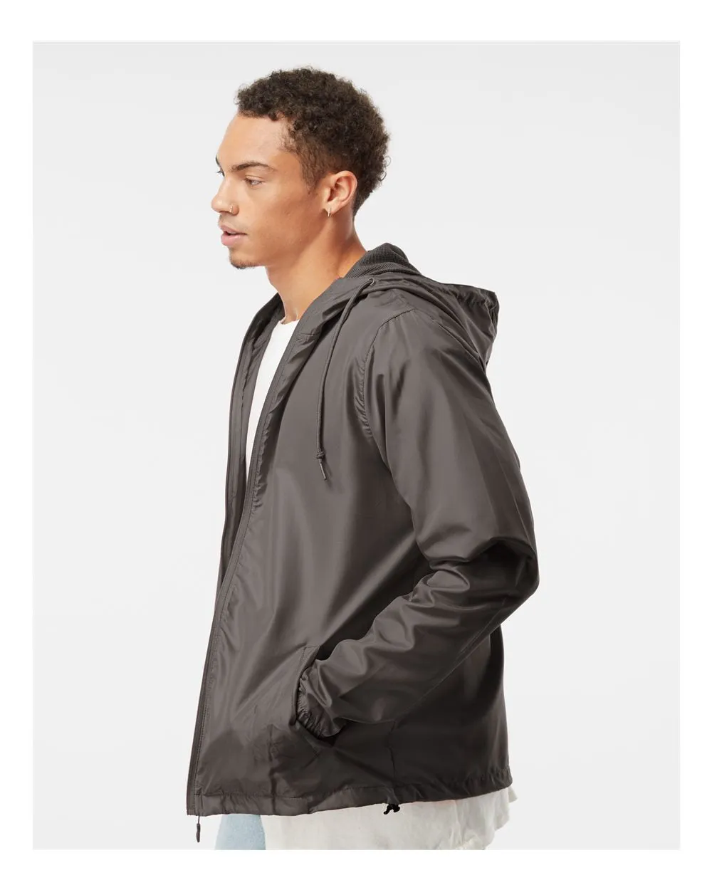 Independent Trading Co. Lightweight Windbreaker Full-Zip Jacket EXP54LWZ