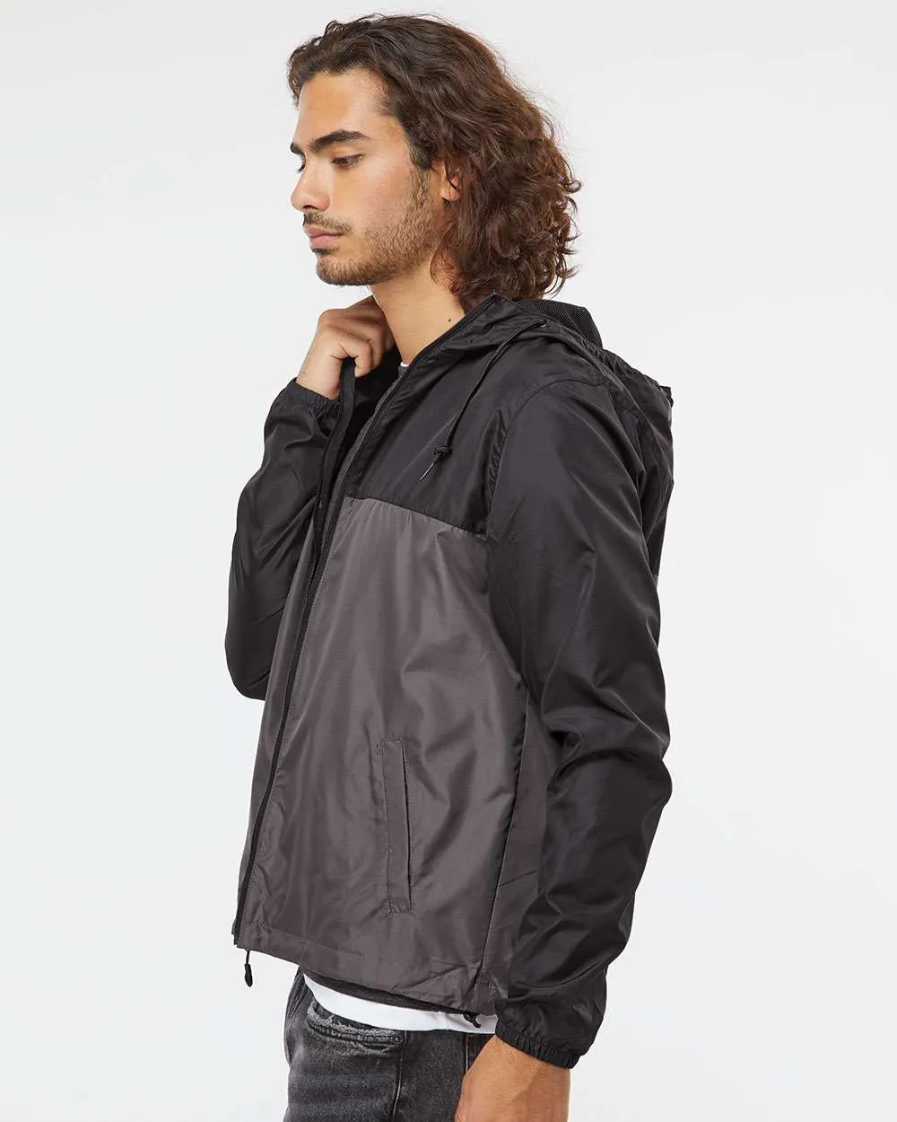 Independent Trading Co. Lightweight Windbreaker Full-Zip Jacket EXP54LWZ