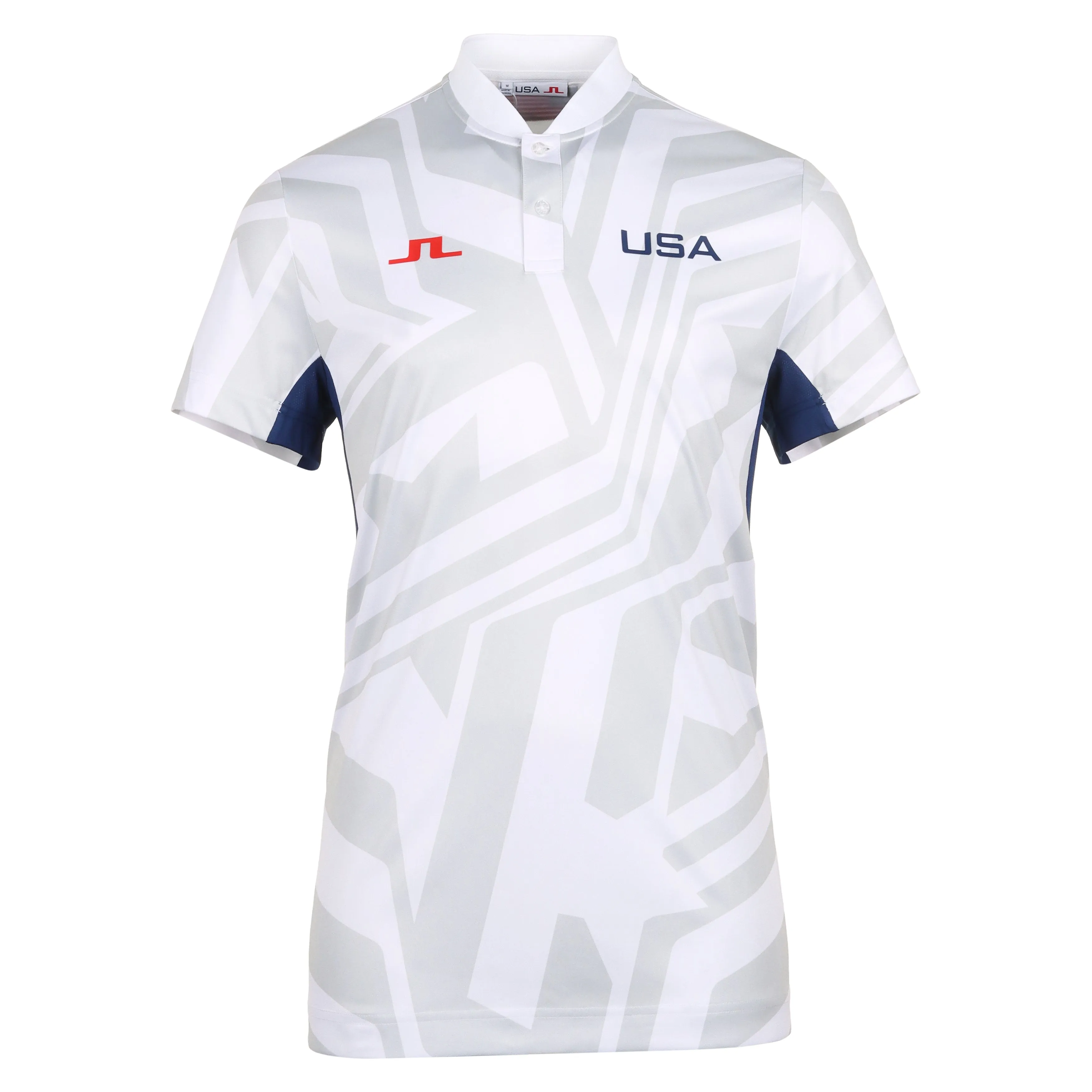 J.Lindeberg x USA Emeric Olympic Golf Polo Shirt