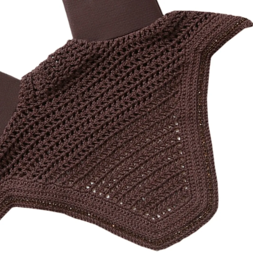 Kentucky Horsewear Wellington Sparkling Fly Veil - Brown