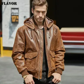 Men's Genuine Leather Jacket