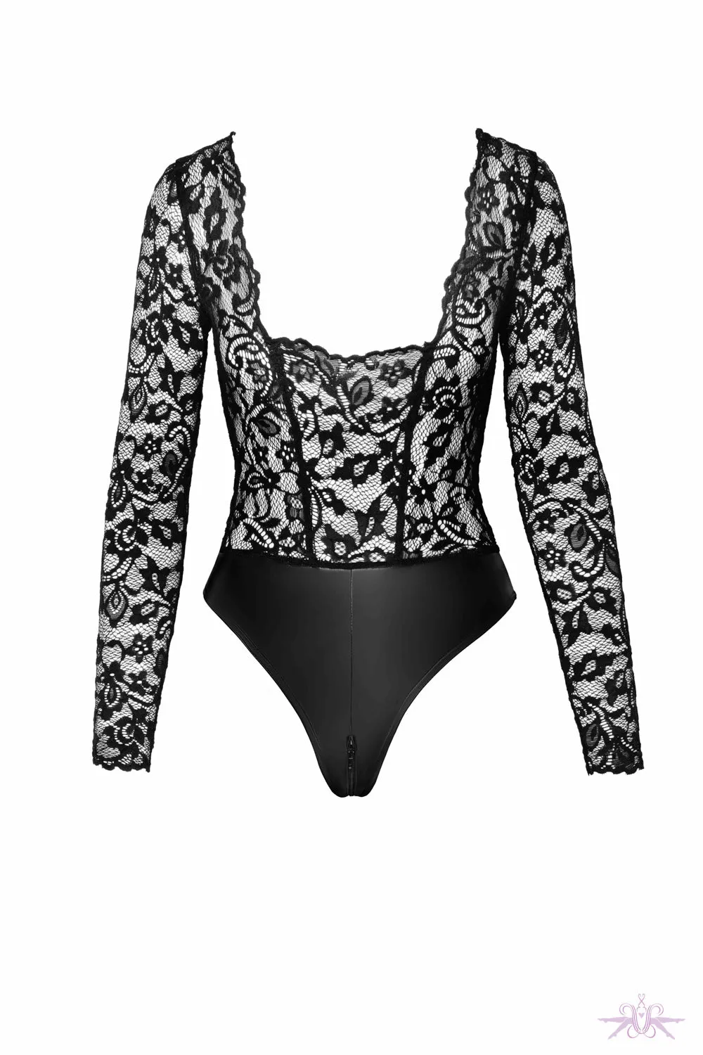 Noir Handmade Psyche Lace Bodysuit