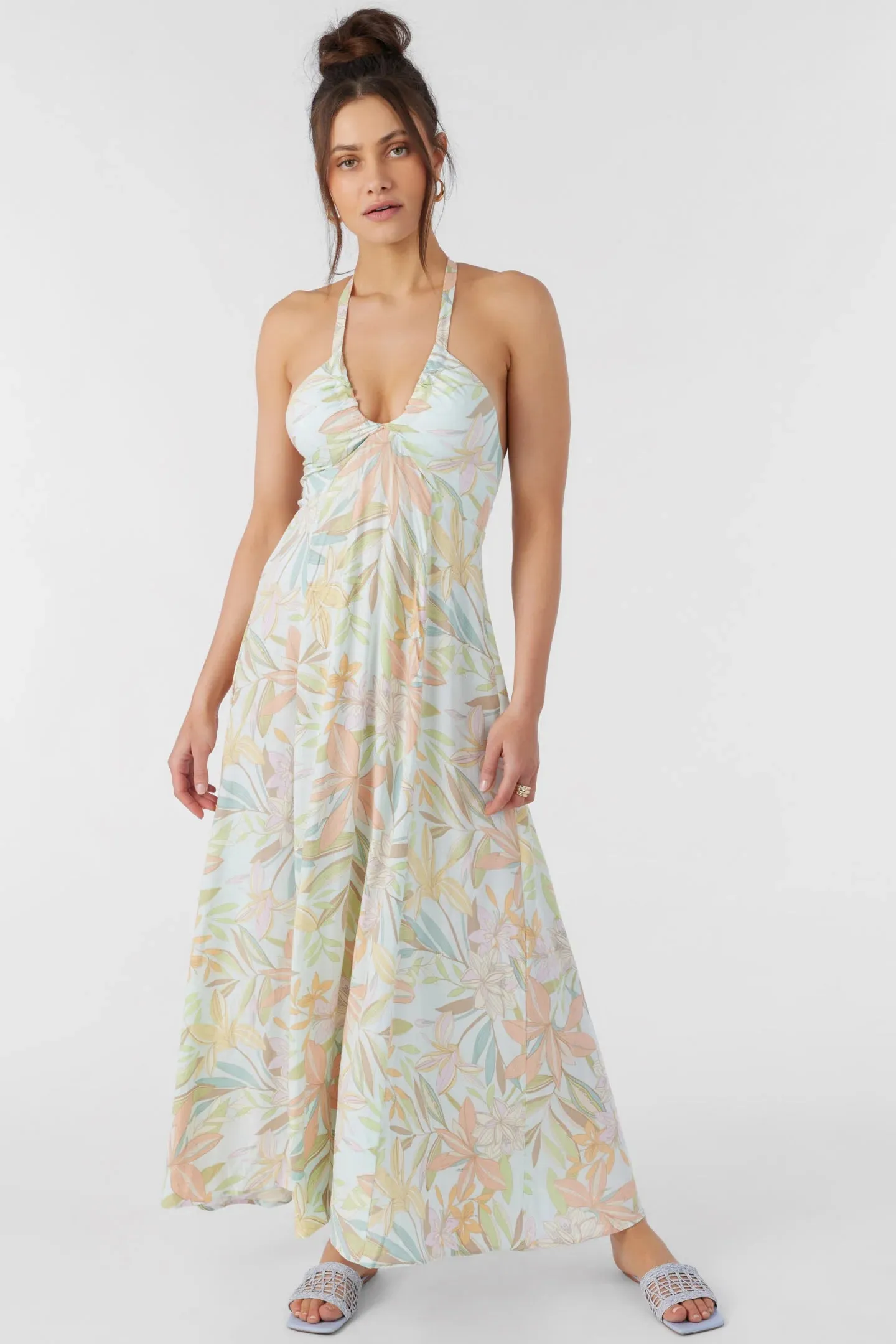 O'NEILL DAVINA FLORAL MAXI DRESS