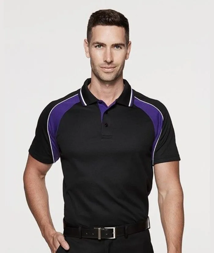 Optimized Mens Panorama Polo Shirt with Enhanced Features