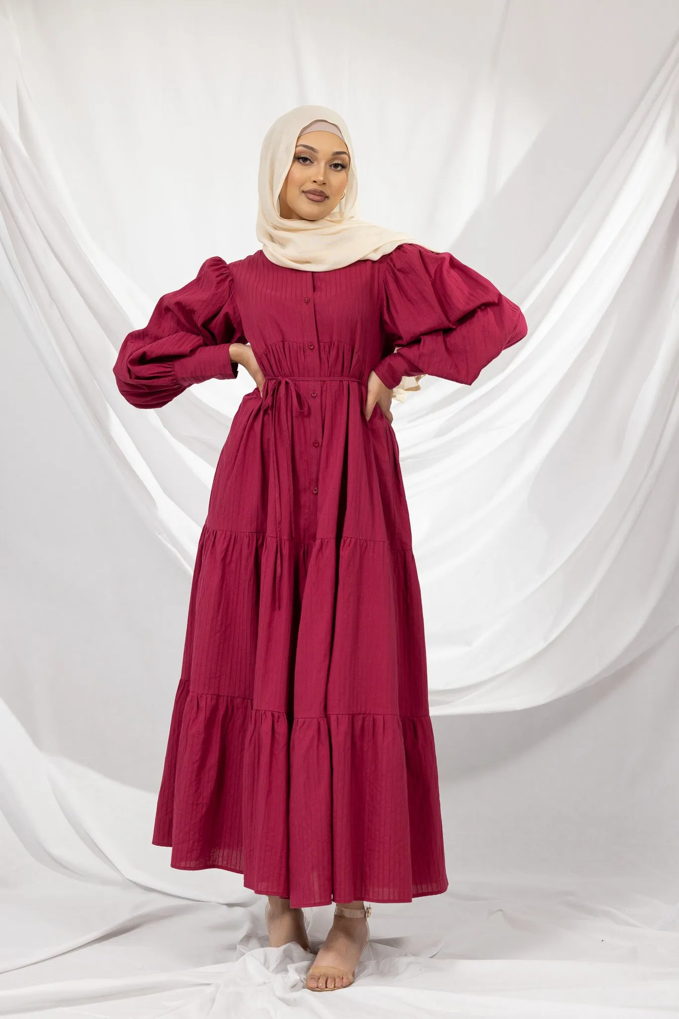 Shaila Tiered Maxi Dress