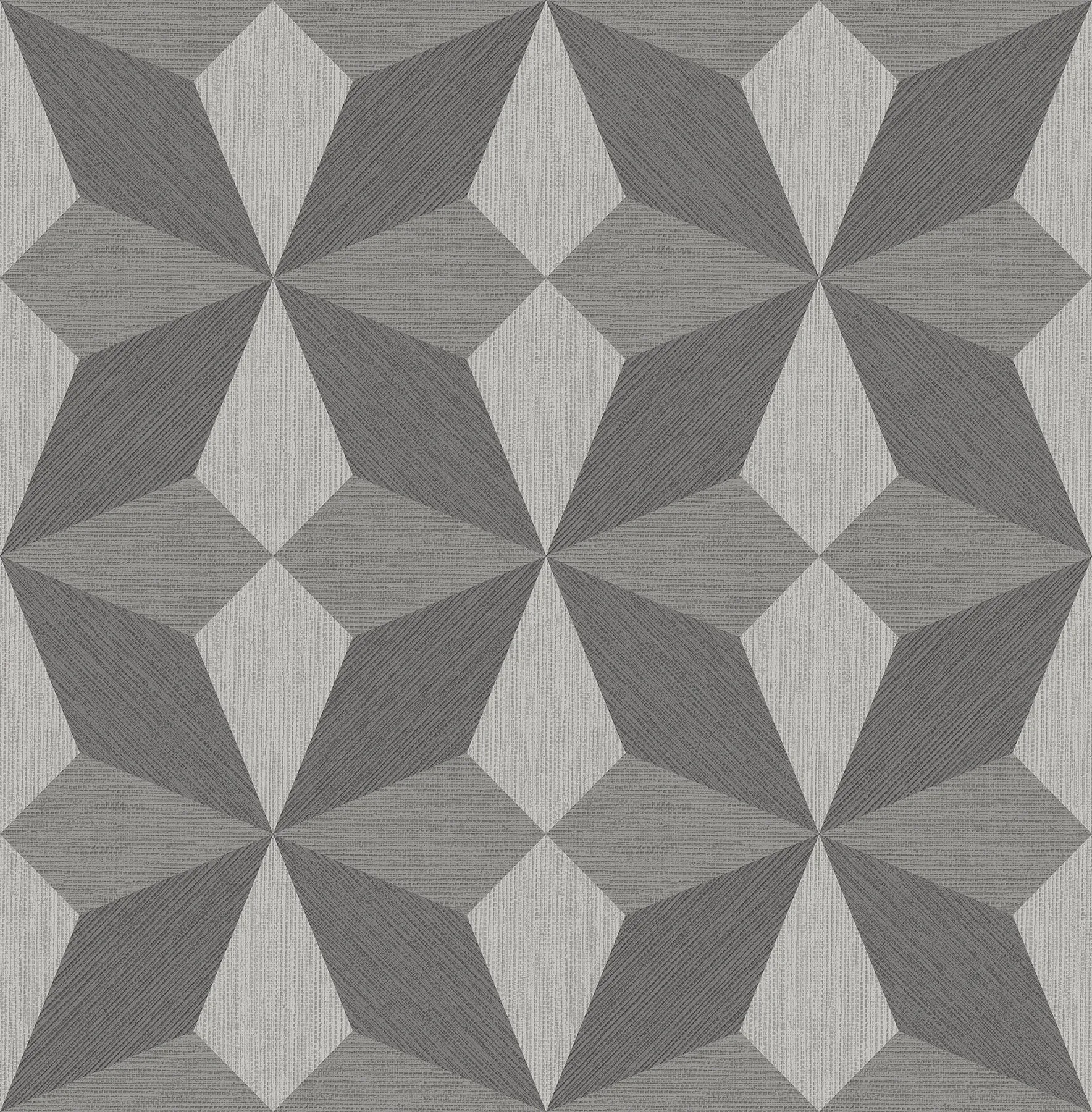 Valiant Faux Grasscloth Geometric Wallpaper