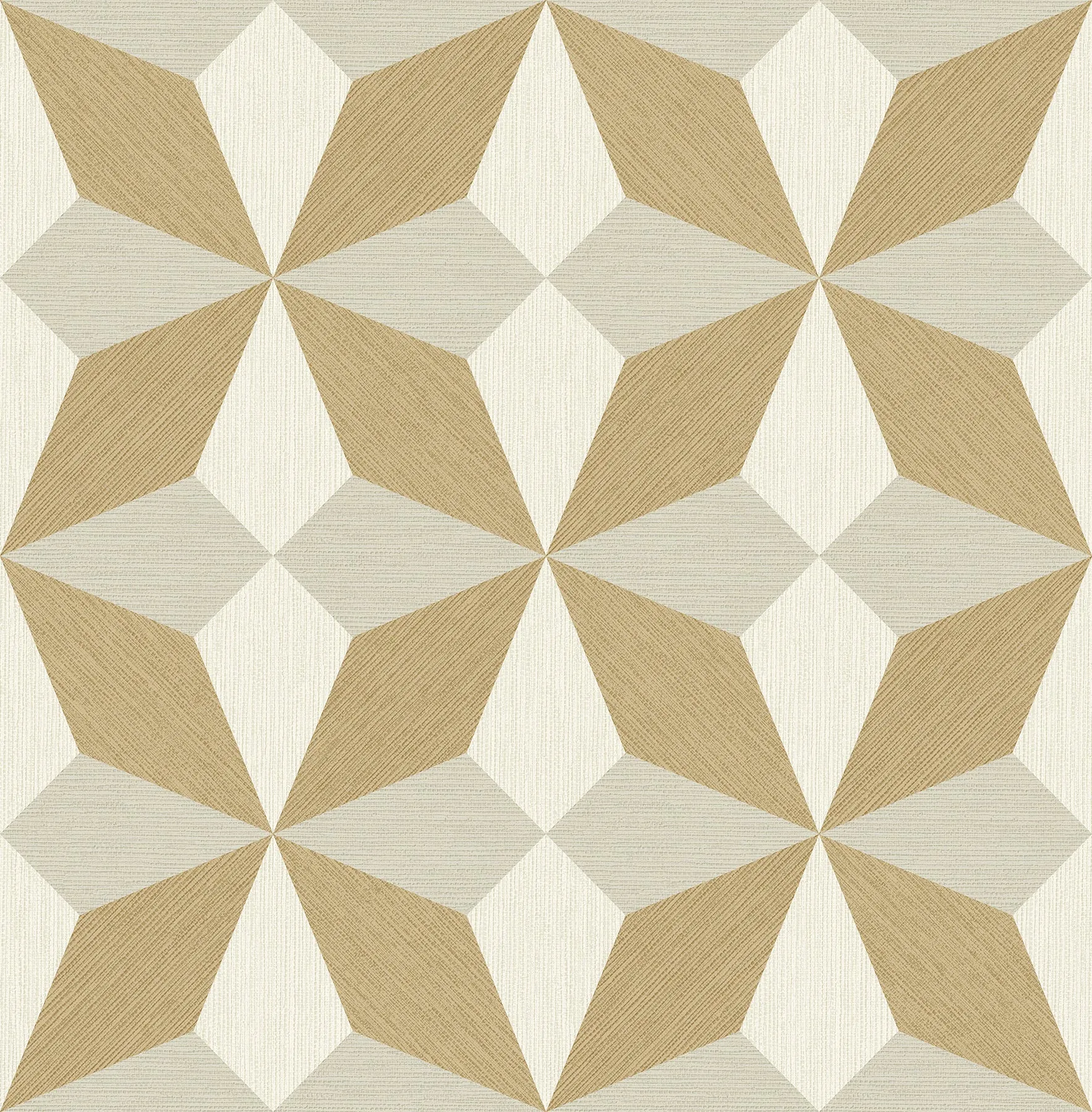 Valiant Faux Grasscloth Geometric Wallpaper