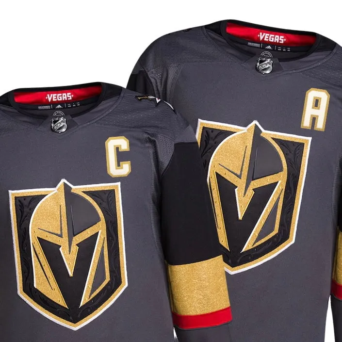 Vegas Golden Knights Fanatics/Adidas Gray Alternate Jersey Customization (JERSEY NOT INCLUDED) ***