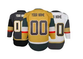 Vegas Golden Knights Gold/White/Gray Youth Jersey Customization (JERSEY NOT INCLUDED) ***